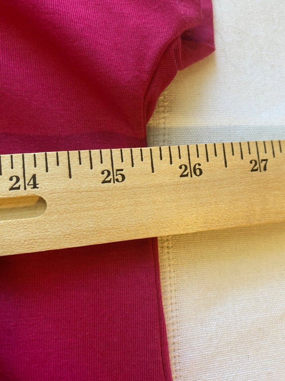 J. Jill Luxe Supima Tee Top Women's 2X Pink Pleat Back Short Sleeve Flowy Casual - Picture 7 of 10